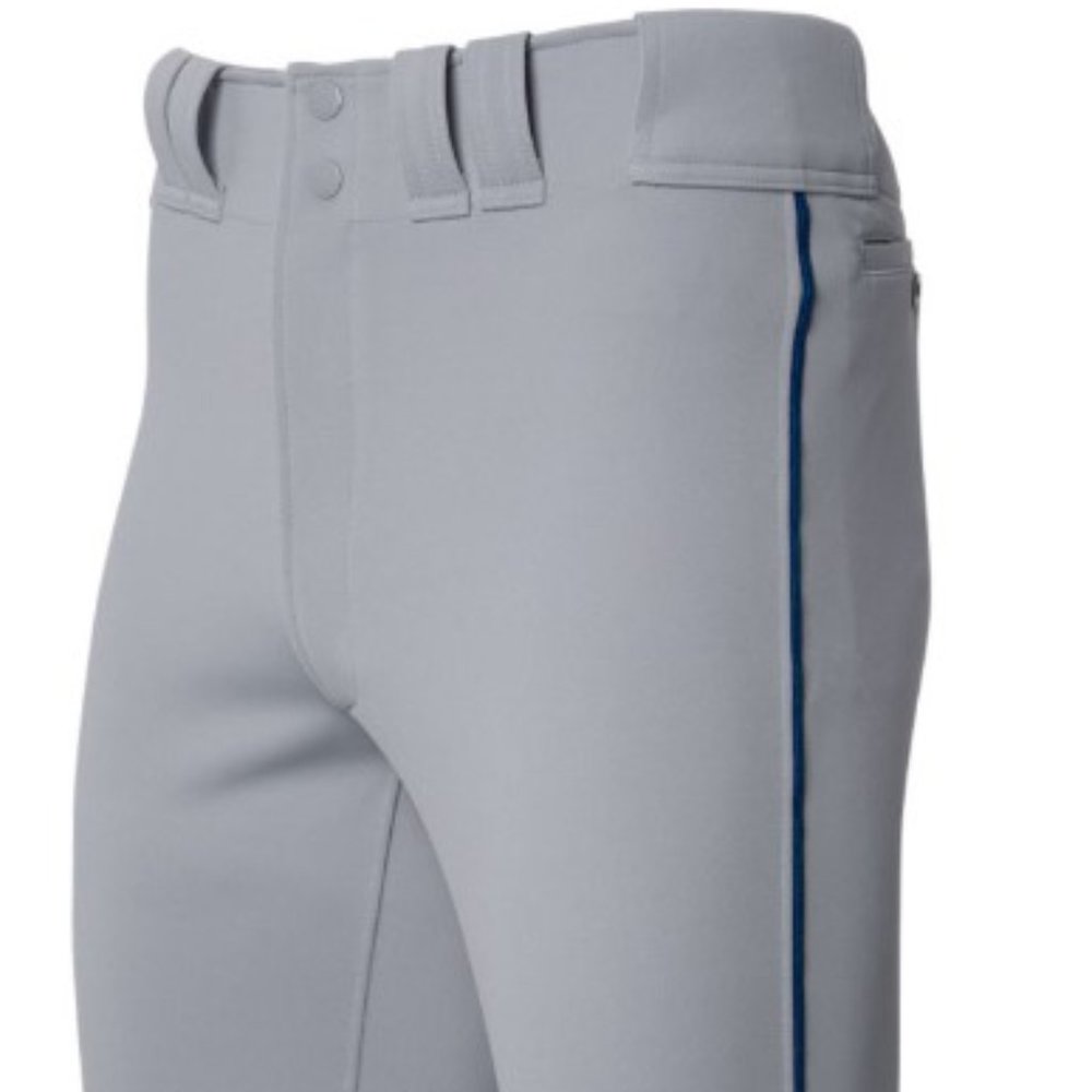Mizuno Premier 350410 Youth Baseball Short Piped Pant Elastic Bottom (C208)